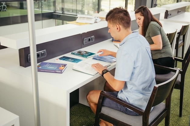 Students using tablets and computers in a modern classroom setting, highlighting the integration of technology in education. The image should convey a sense of innovation and engagement with digital tools.