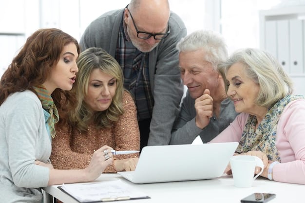 An intergenerational image of a family working together in their family-owned business, reviewing succession planning documents and smiling confidently, illustrating the importance of preparing for estate tax changes to ensure the smooth transfer of the business.