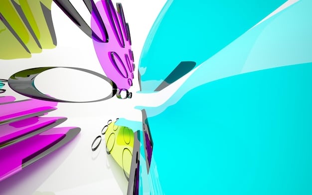 A split image. On one side, brightly colored abstract shapes representing innovation and creativity. On the other side, a stern, authoritative figure in a suit representing government regulation. The split symbolizes the tension between fostering innovation and implementing regulatory controls.