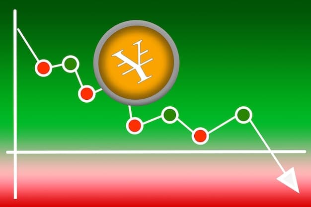 A graph showing the fluctuating annual percentage yields (APY) of various staked cryptocurrencies over the past year. Highlight specific cryptocurrencies popular among US investors, with annotations regarding their APY ranges.