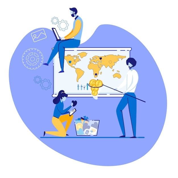 A graphic illustration showing the different types of resources and support systems available for immigrant entrepreneurs, such as mentorship programs, access to funding, and legal assistance.