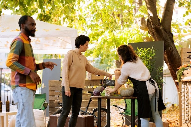 A group of DACA recipients participating in a community service event, such as volunteering at a food bank or cleaning up a park. The image should highlight their positive contributions to society.