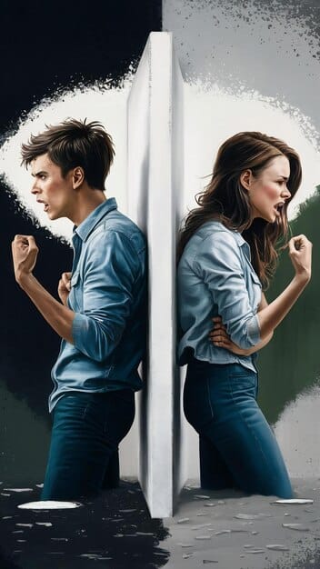 A split image showing two contrasting scenarios: on the left, a young couple looking stressed while reviewing mortgage documents, representing reduced affordability; on the right, a potential homebuyer smiling as they receive keys to their new home, representing the dream of homeownership still achievable for some.