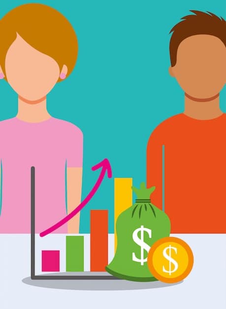 A person receiving a paycheck, illustrating wage growth.