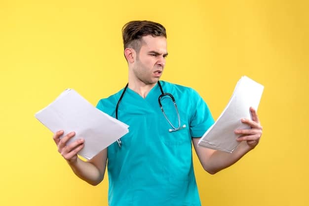 A split image: on one side, a frustrated person looking at a pile of medical bills; on the other side, a smiling person confidently using their affordable health insurance card at a doctor's office.