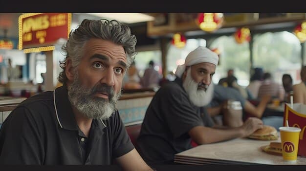 A split-screen image showing a person confusedly reading an old food label on the left, and the same person confidently reading a new, easier-to-understand food label on the right, highlighting the improved clarity and consumer empowerment from the new regulations.