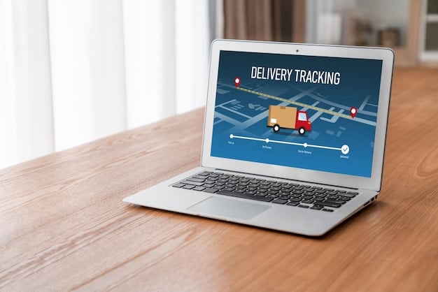 A laptop screen showing the USPS website with various shipping options and corresponding prices displayed.