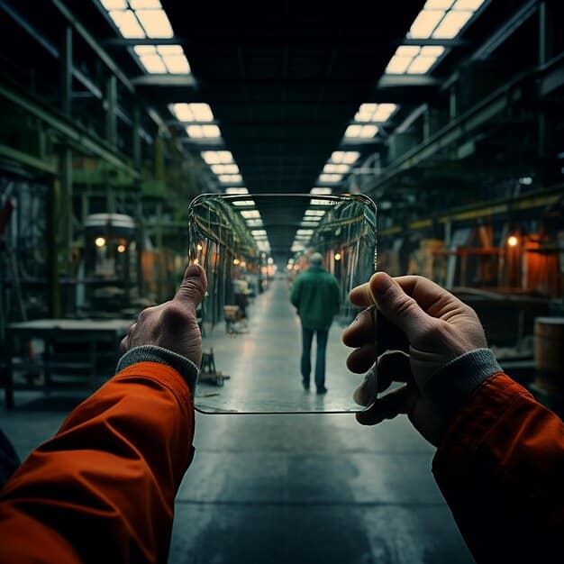 A factory closing its doors, symbolizing job losses and the potential negative impact of trade agreements on some sectors of the economy.